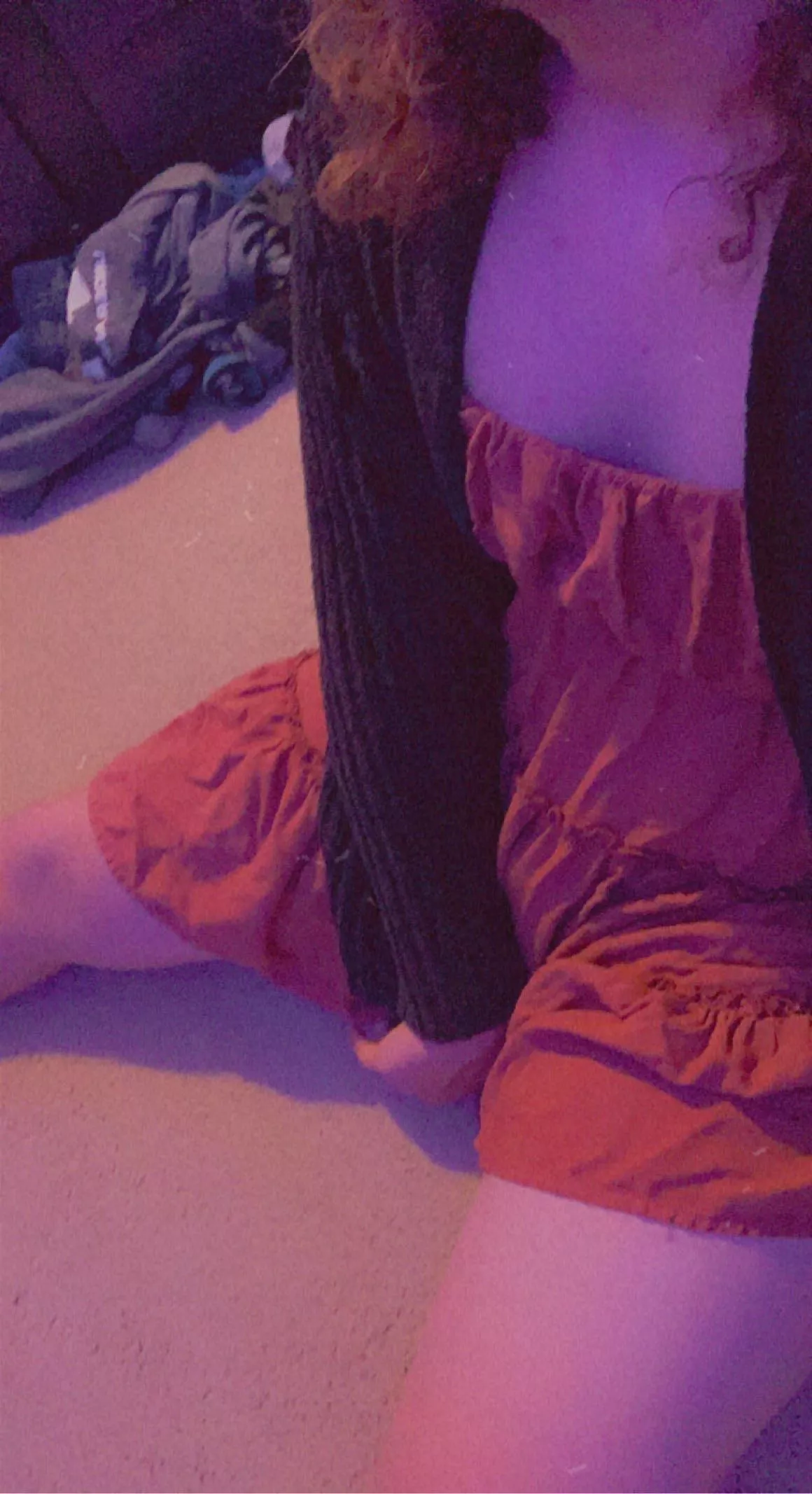 Like my dress? You’ll love what’s underneath! ;p posted by Thi-Blackman