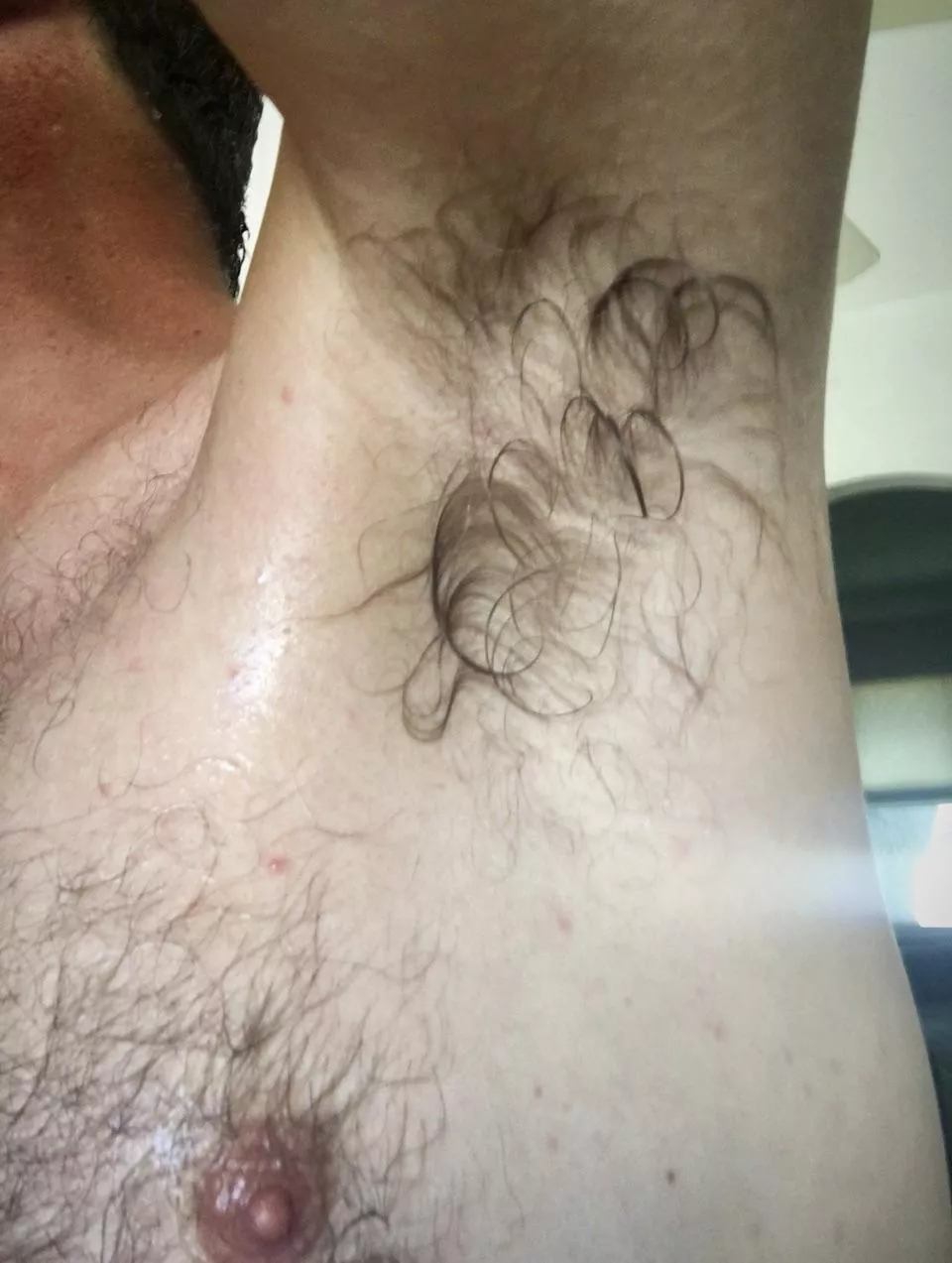 Like summer outside today. Love being sweaty. posted by furry_vr