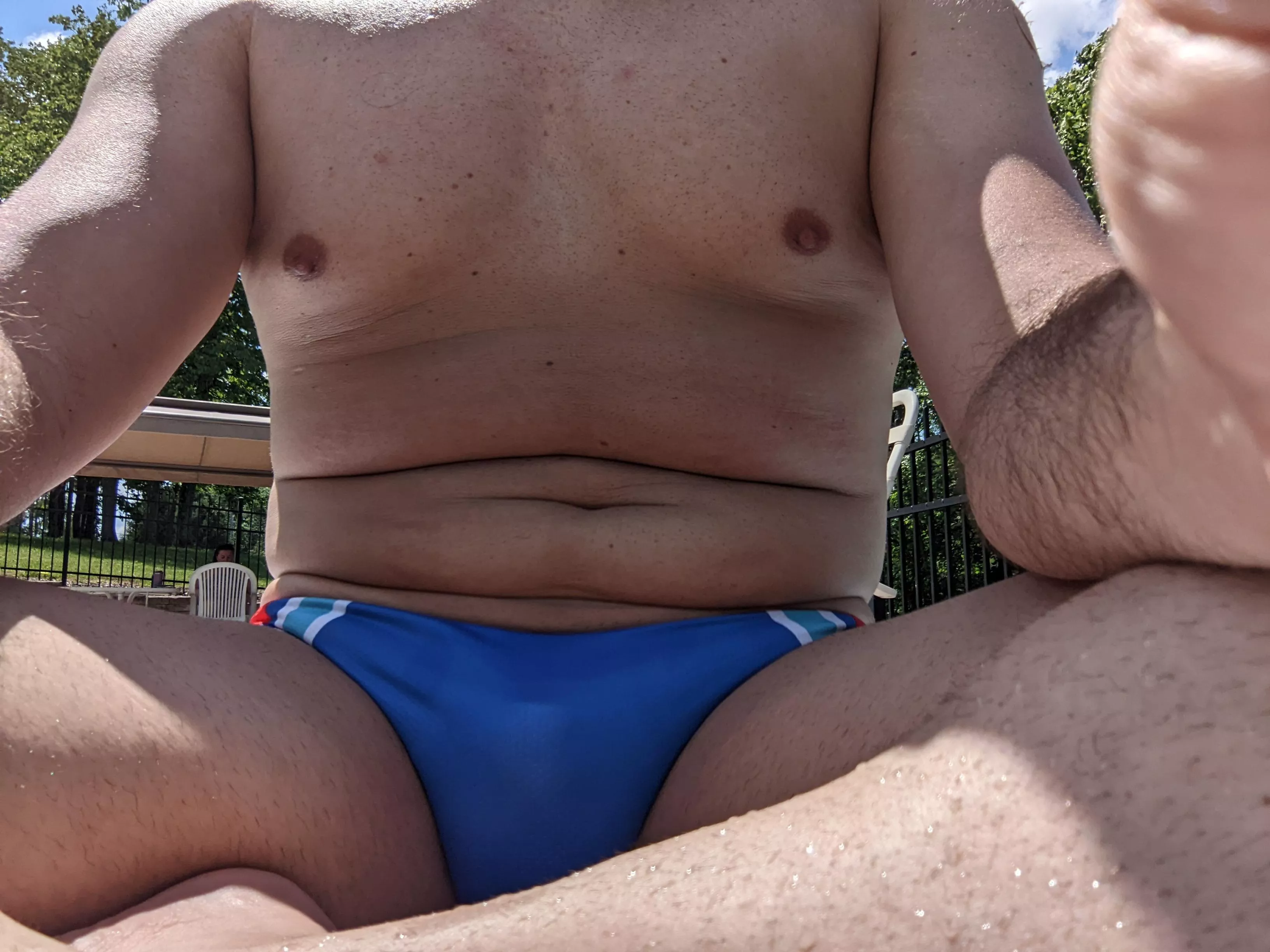 Lil Blue Bulge posted by Mediocre_107Proof