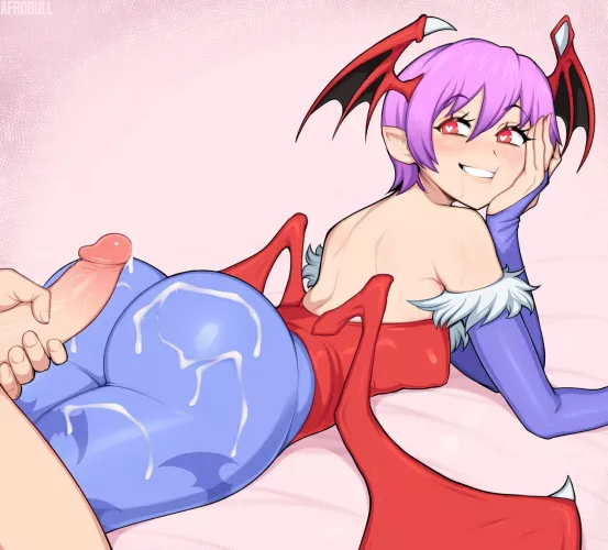 Lilith Aensland needs more (Afrobull) [Darkstalkers] by Shart_Shark