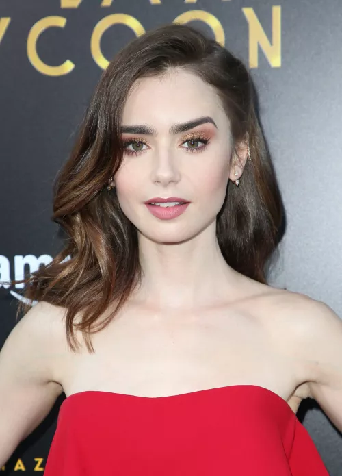 Lily Collins by awakenedSky