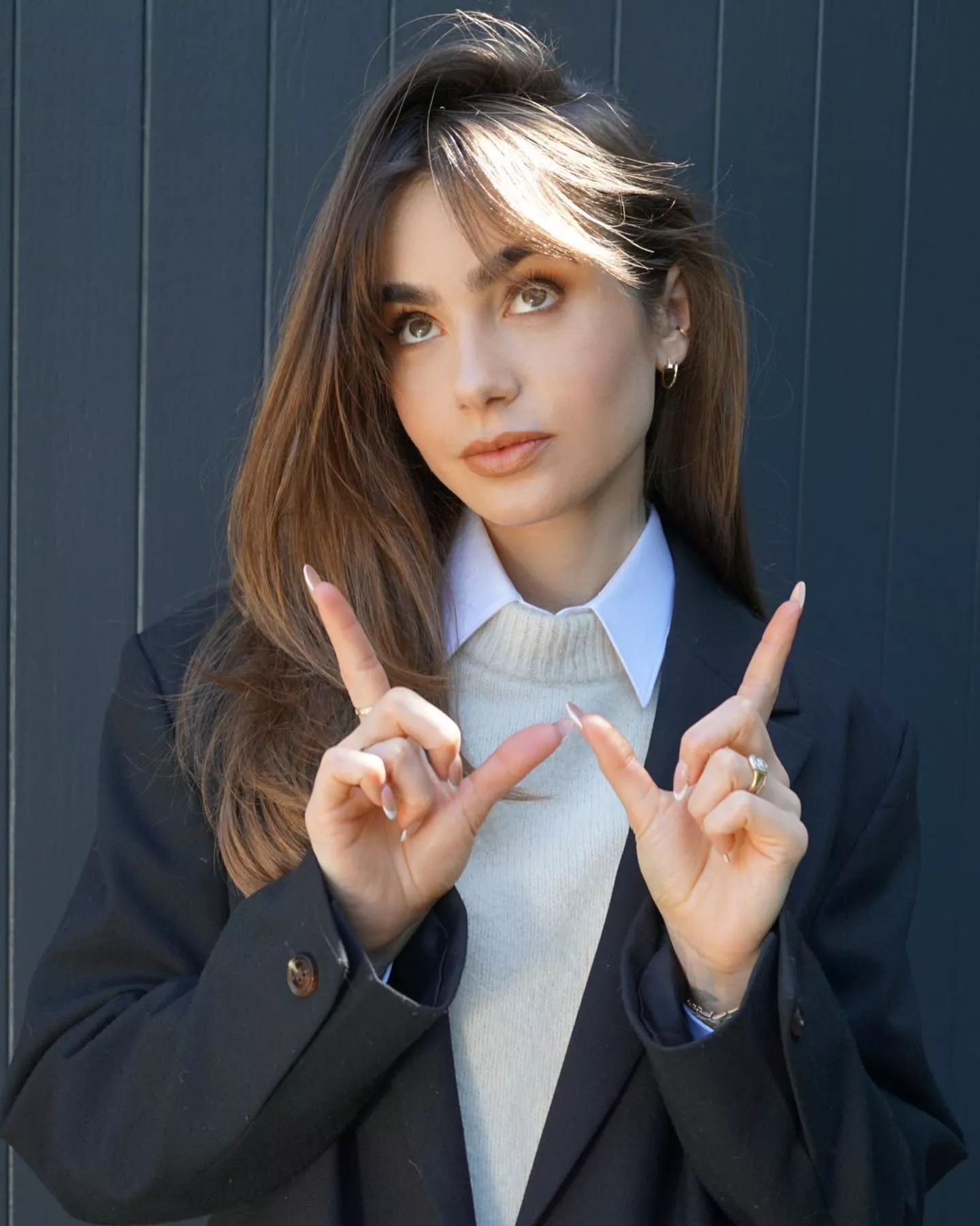 Lily Collins posted by IgniXAxii