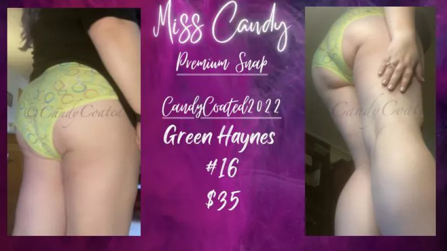 🍭 Lime green today! [Selling] worn items 🍭 edibles 🍭 erotica and ASMR 🍭 sexting 🍭 GFE 🍭 domme services 🍭 premium Snap 🍭 by CandyCoated20212