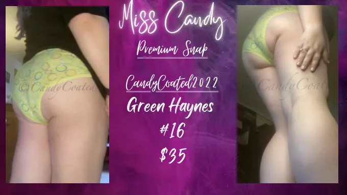 🍭 Lime green today! [Selling] worn items 🍭 edibles 🍭 erotica and ASMR 🍭 sexting 🍭 GFE 🍭 domme services 🍭 premium Snap 🍭 posted by CandyCoated20212