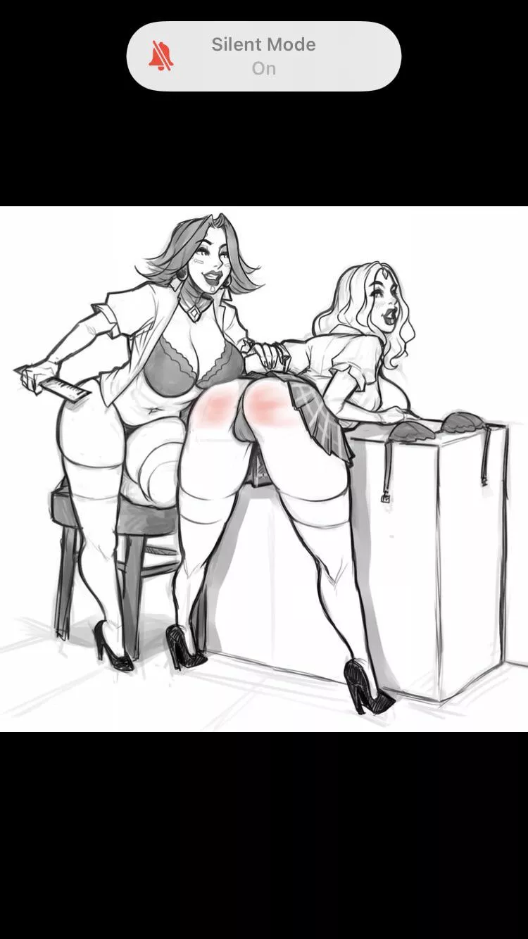 Lina spanks her sister (DJComps_art) posted by VengefulSpirit_bae