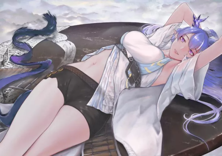 Ling [Arknights] by MysteriousDinner7822