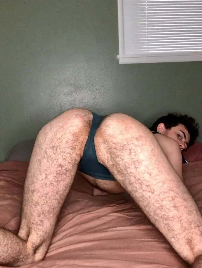 lingerie and hairy ass go so nicely together posted by genderbredman