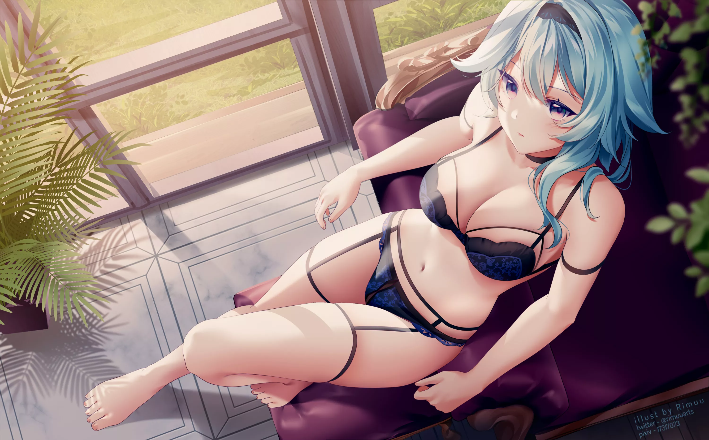 Lingerie Eula [Genshin Impact] posted by xSoulsaber