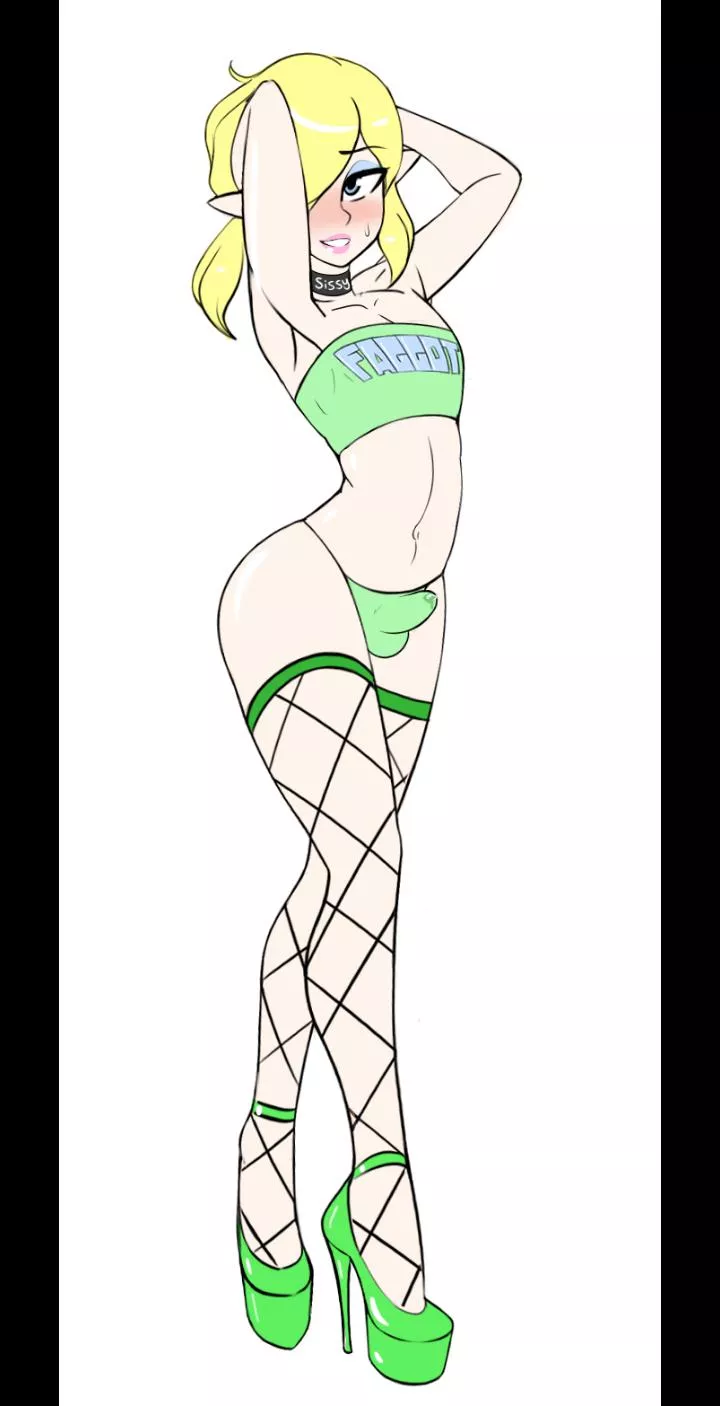 Link wearing the Legendary Hero's clothes! posted by [deleted]