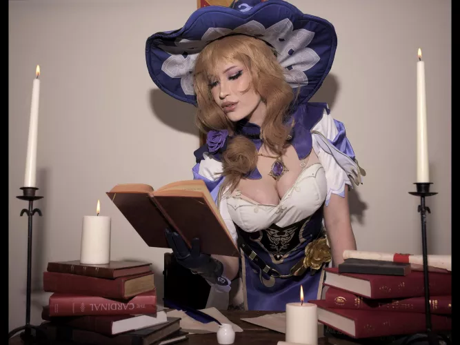 Lisa from Genshin Impact 💜 by kennapylot