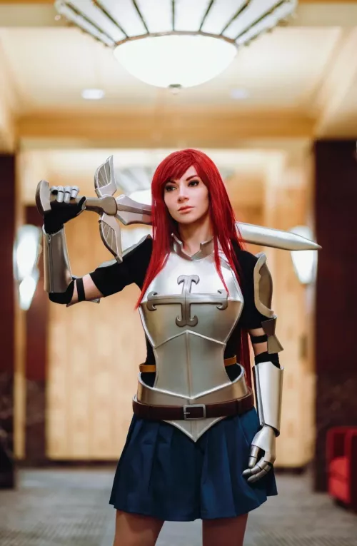 Lisa.jski as Erza Scarlet (Fairy Tail) by Lishoo
