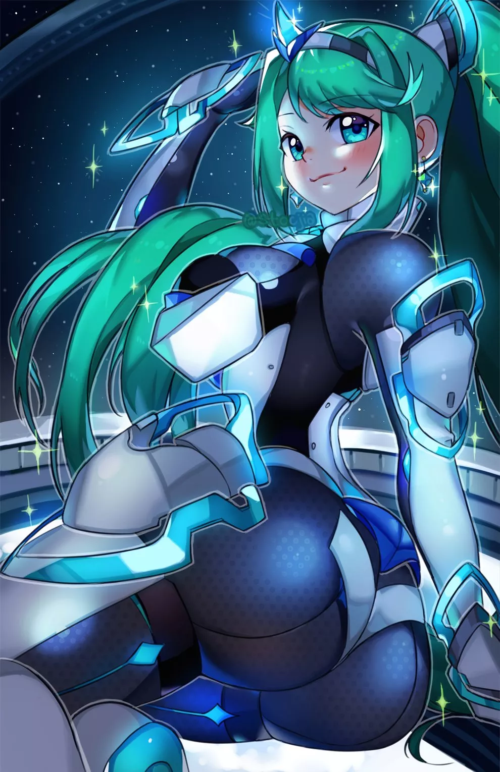 Lit By Star Light Pneuma ( Yagi) [Xenoblade] posted by sequence_string