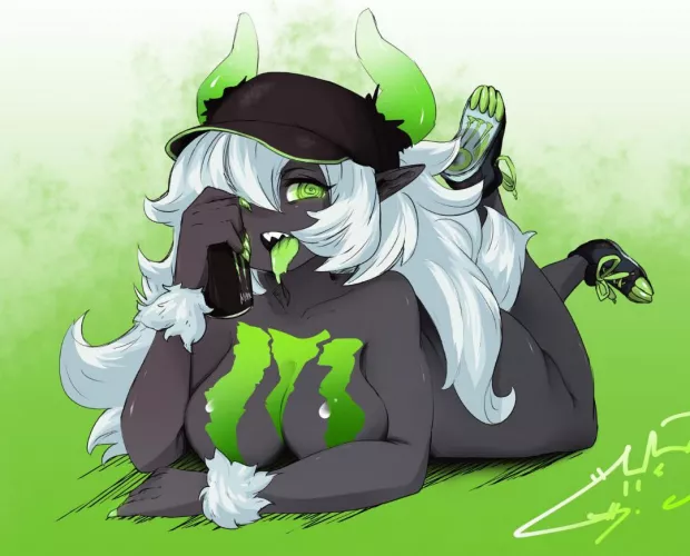 Litterally a Monster Girl. by AnnualObject