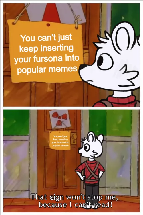 Little Barnaby Can't Read - by Dorrian74804 on Fiverr for me by IAmBarnabyBear