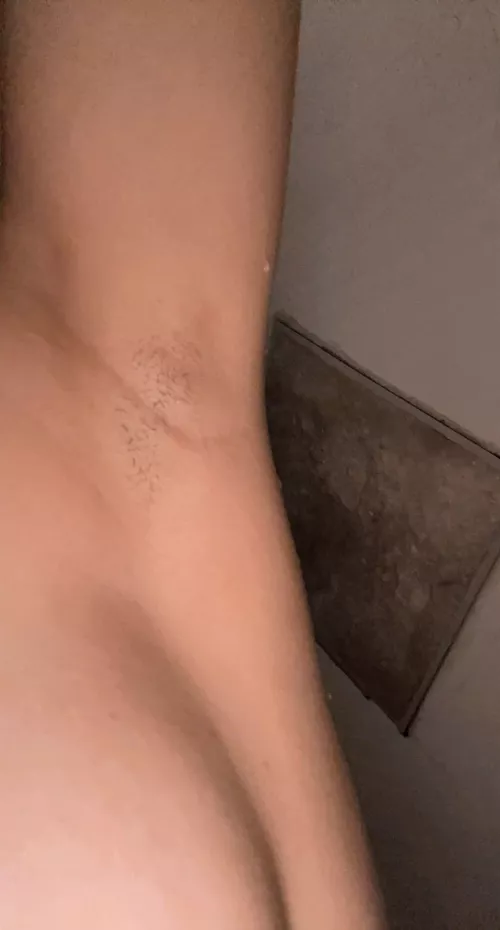 Little bit of hair shower armpit❣️ by Happy-2pleaseU
