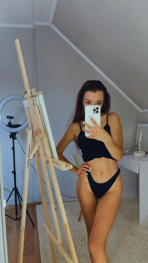 little bubble butt in the change room 🙈 by Mari6mi