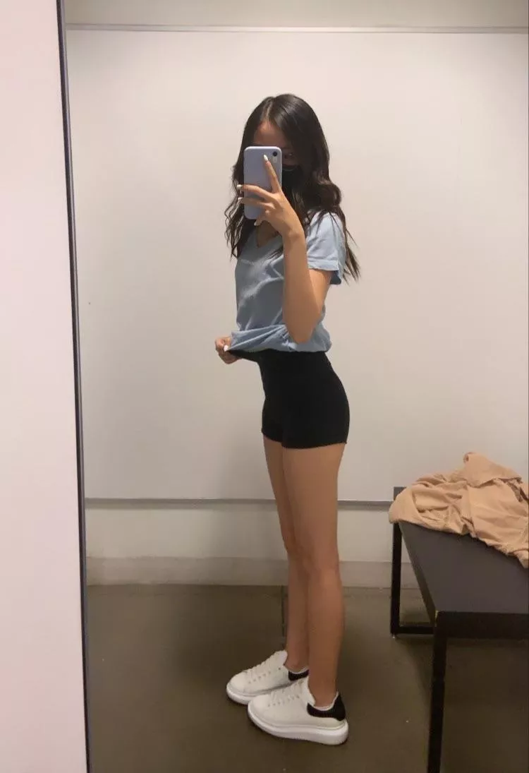 little bubble butt in the change room 🙈 posted by urshortie