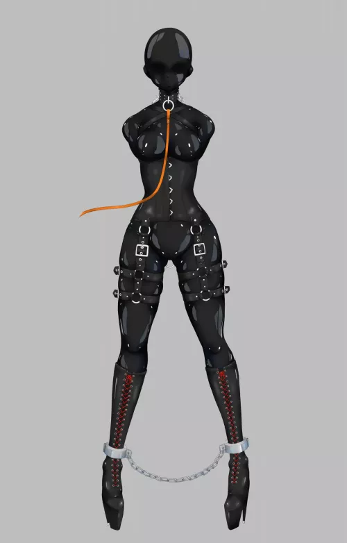 little pet on a leash by LewdScorpion