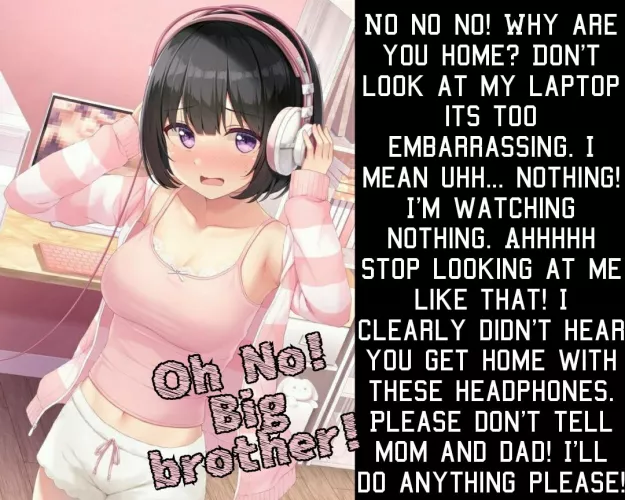 Little Sister Caught! [Incest] [Favor] [Caught] by Feo_Pero_Alto