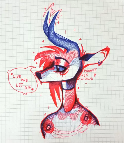 live and let die - art by me by animablu