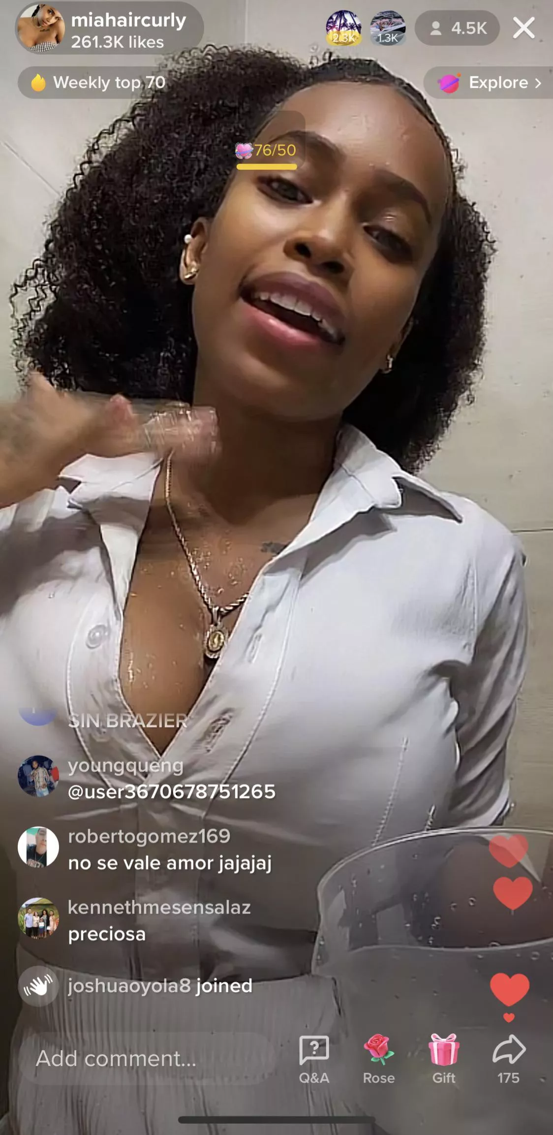 Live now posted by BluMan456