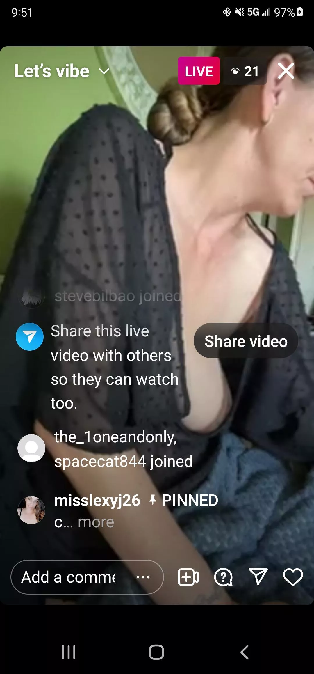 live now name bottom left posted by kingguy77111