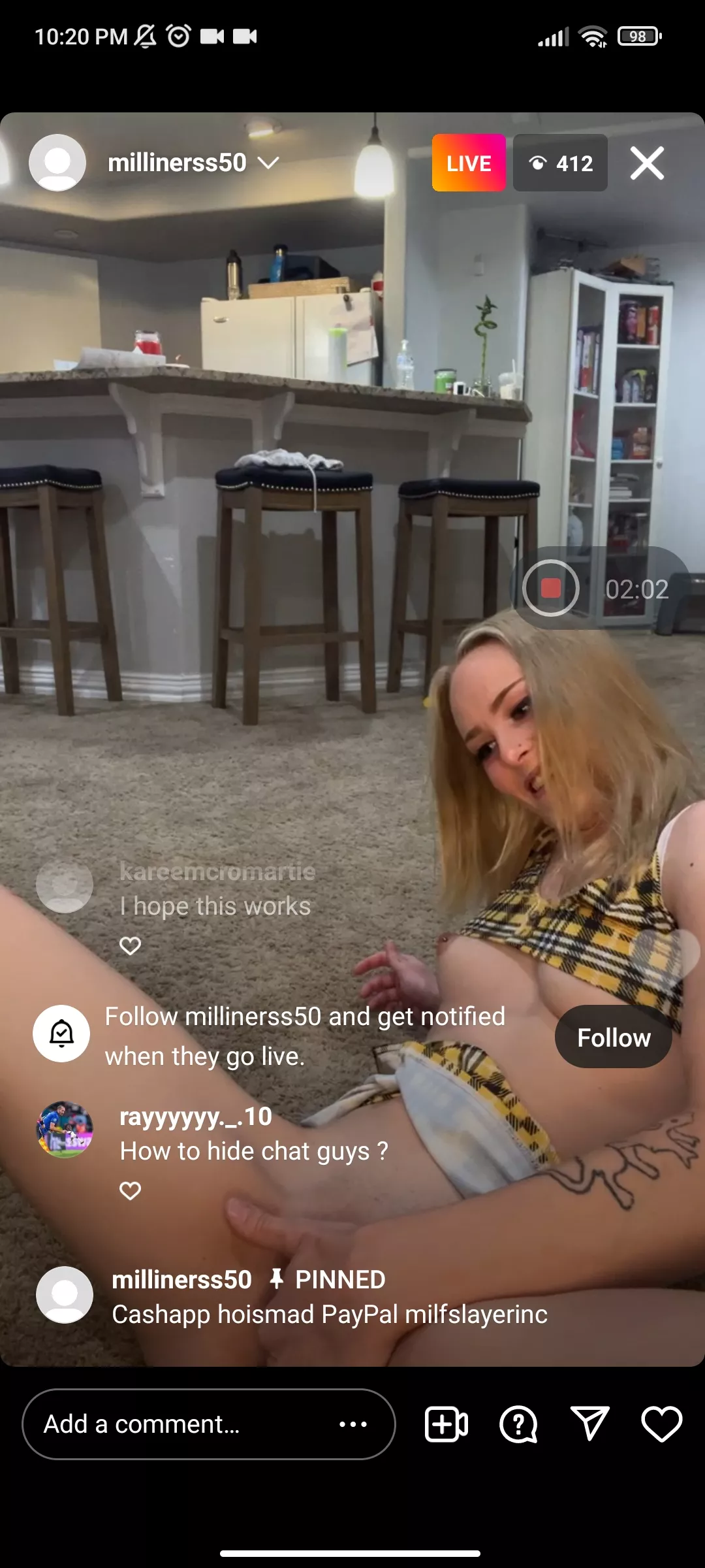 LIVE RN posted by rayyyyyy_10