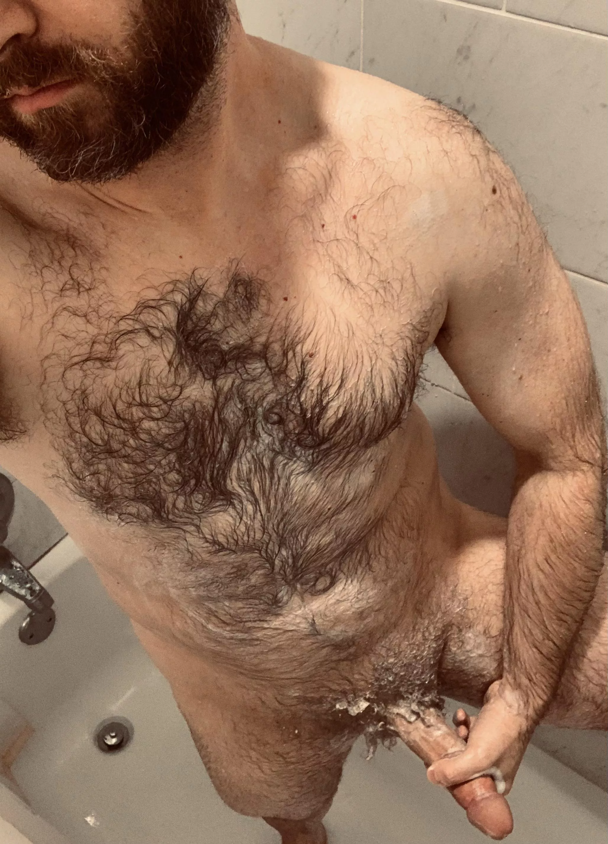 Living dangerously (taking my phone into the shower) posted by Ecstatic______radish