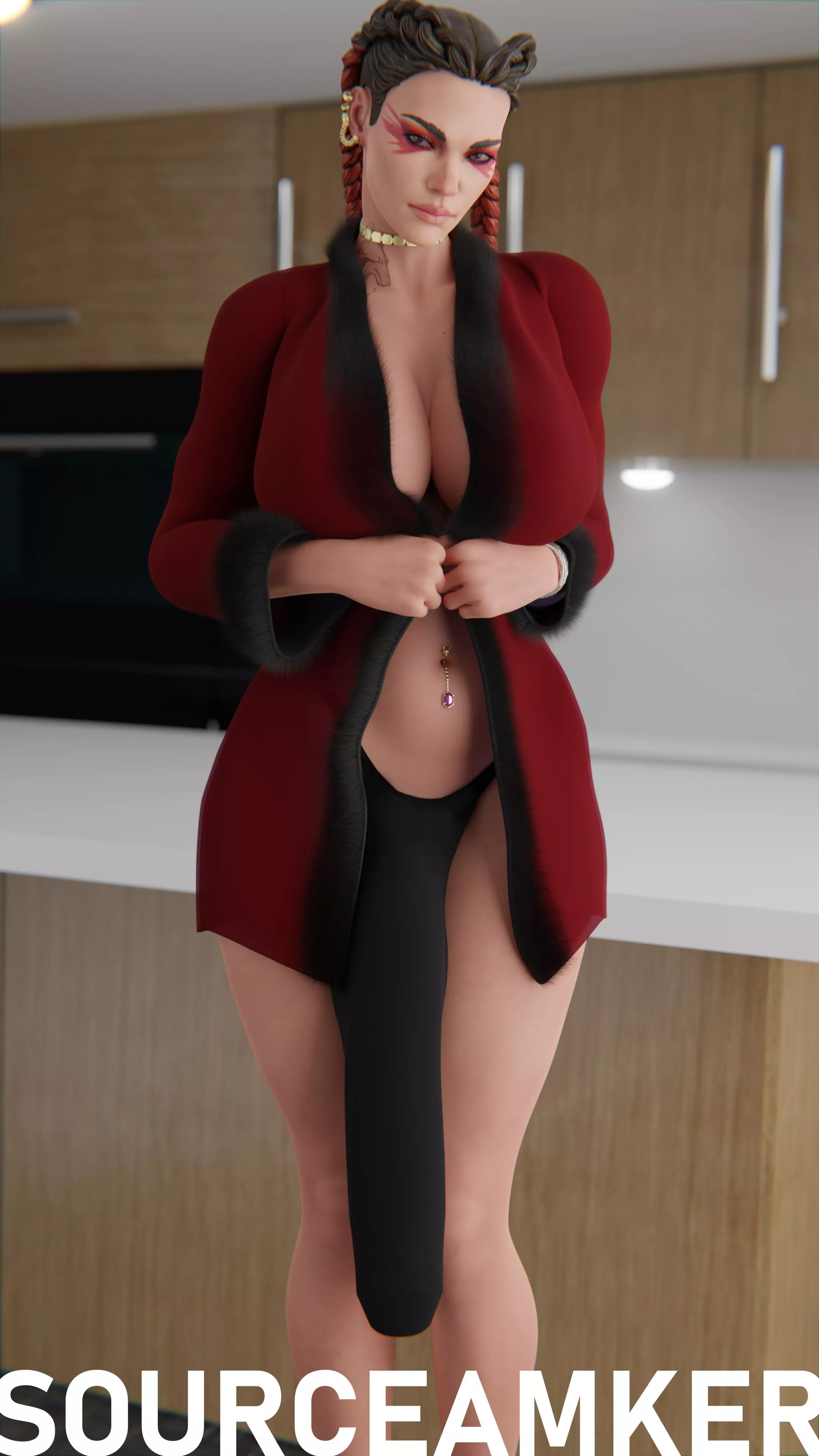 Lobas nightgown and cock sleeve posted by futasaregreat