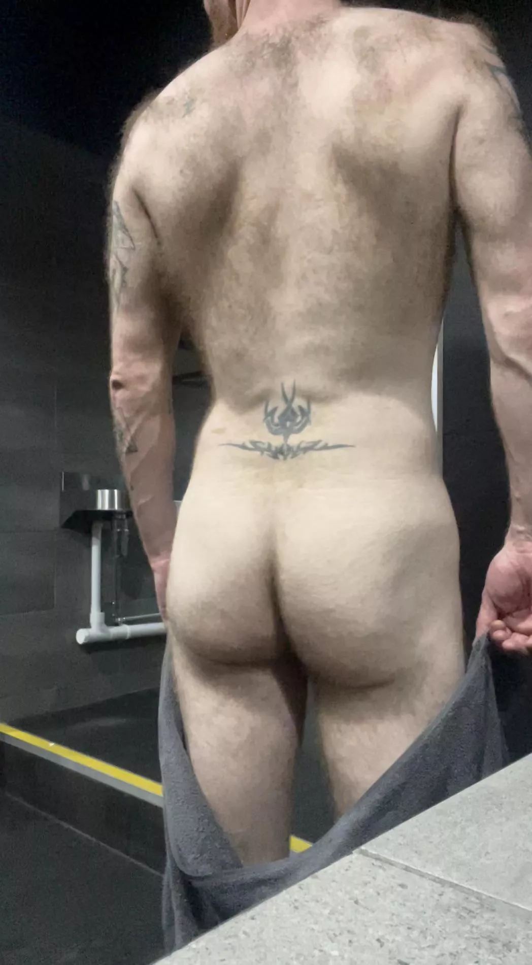 Locker room butt! 🍑😜 posted by gbrad1983