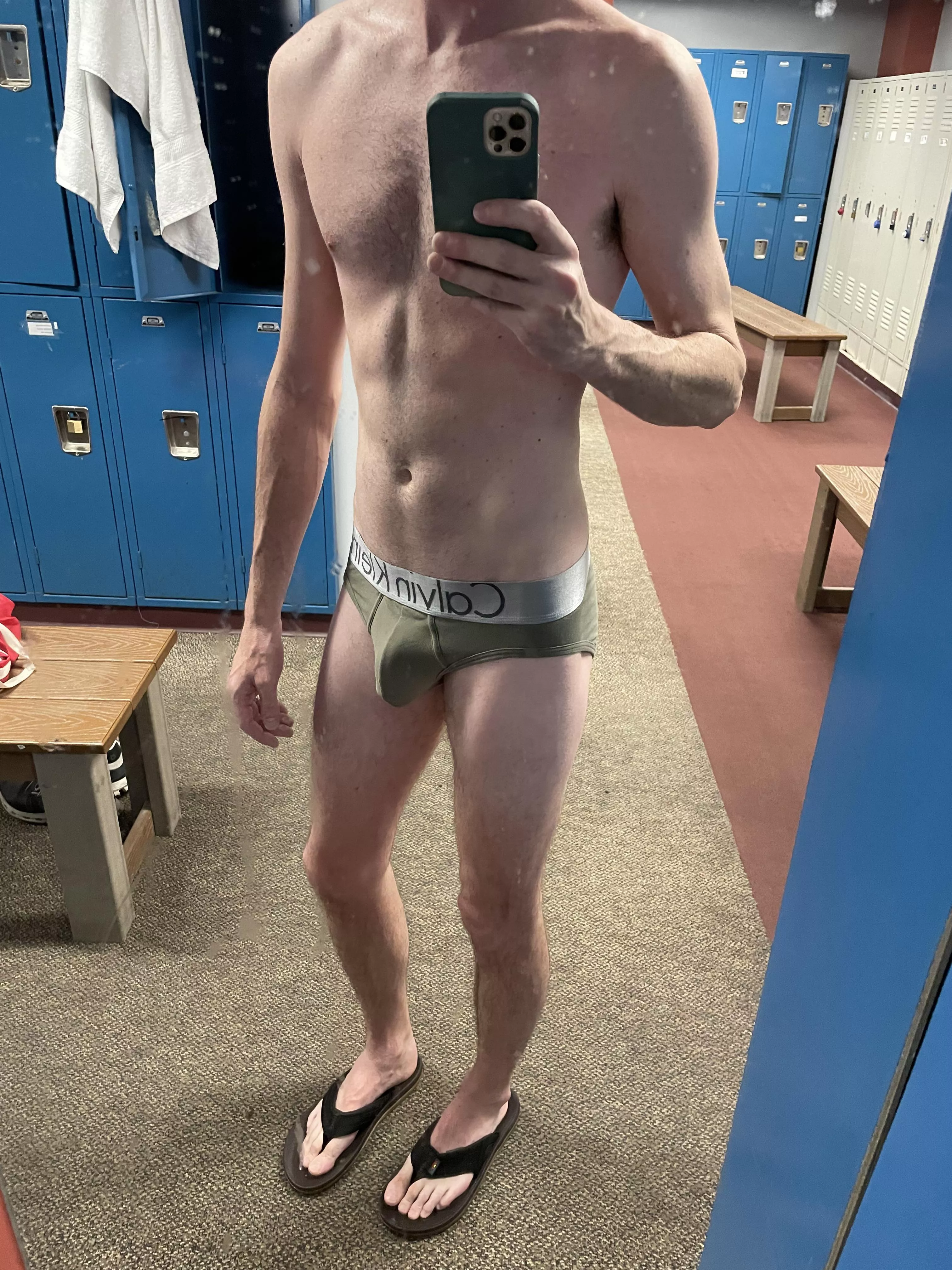 Locker room selfie! posted by bazzletoff