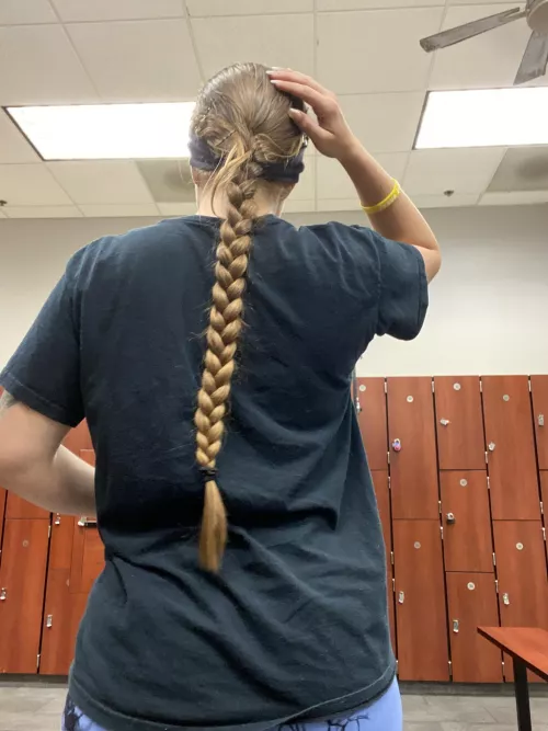 Long braid 🌸 by starrsusedpanty