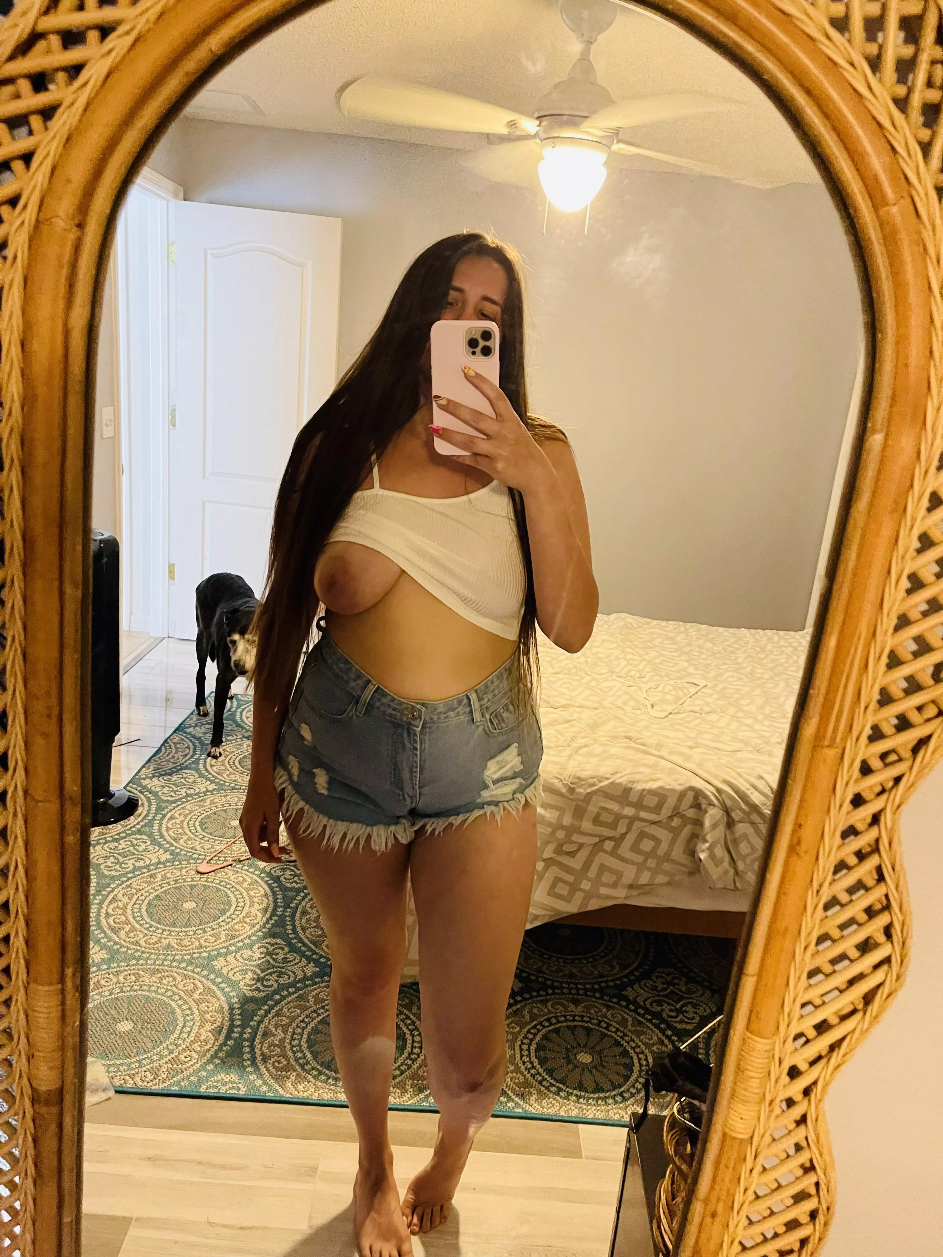 Long haired brunette ready to wreck your marriage. posted by here4ubby