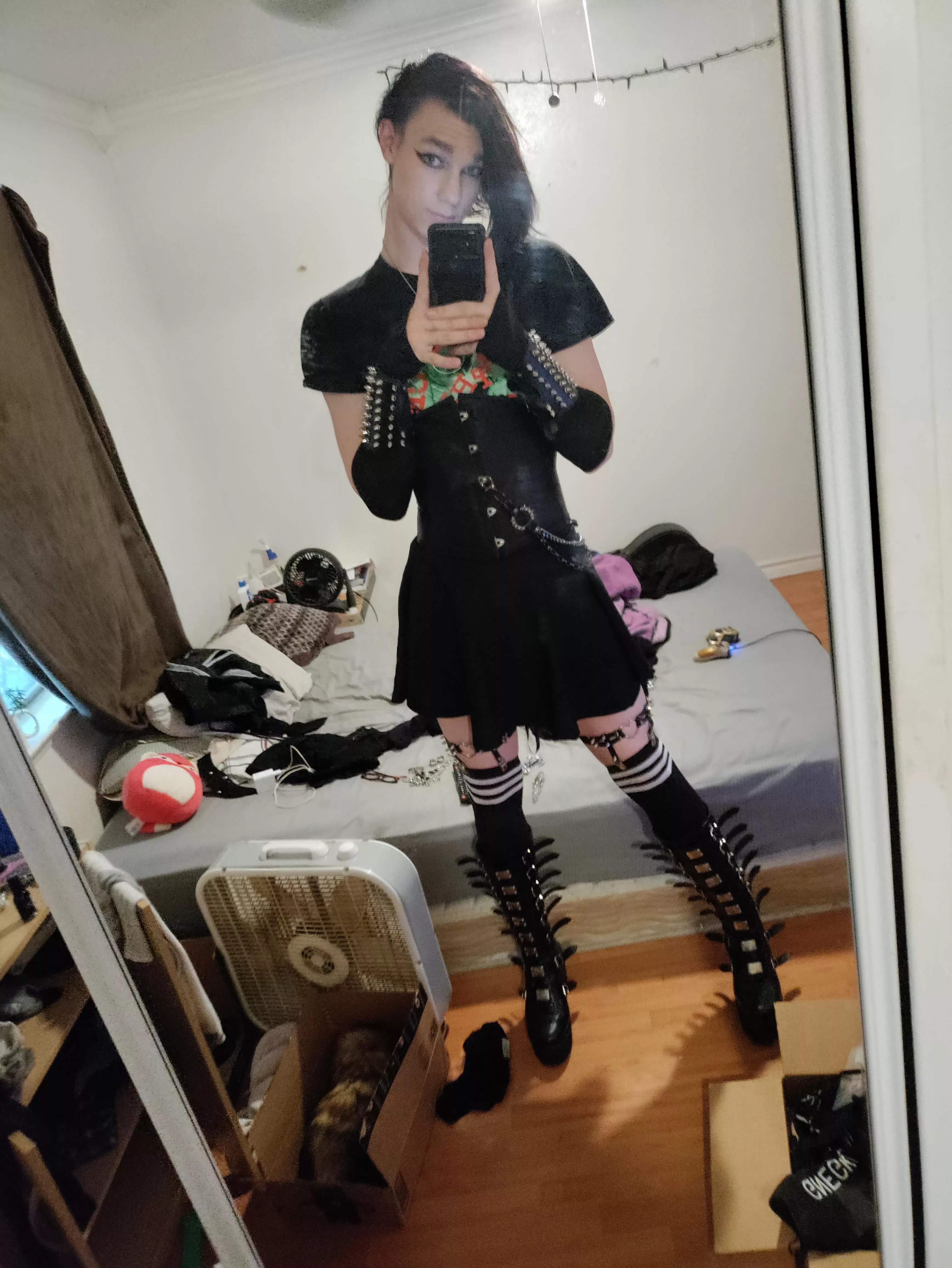 Long have I searched for a goth GF, little did I know the goth GF was in me all along posted by reesesnuts