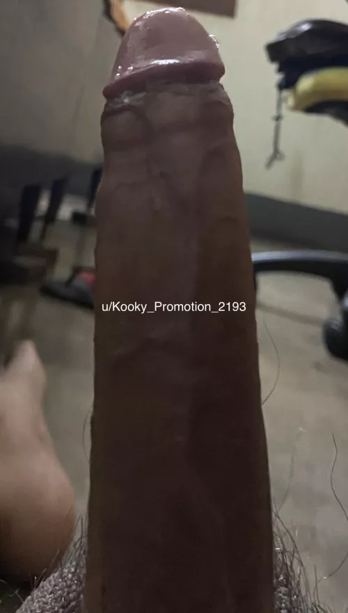 Look at the pretty precum bubbles on my big thick Indian cock…if your pussy wet enough to take me in yet? by Kooky_Promotion_2193