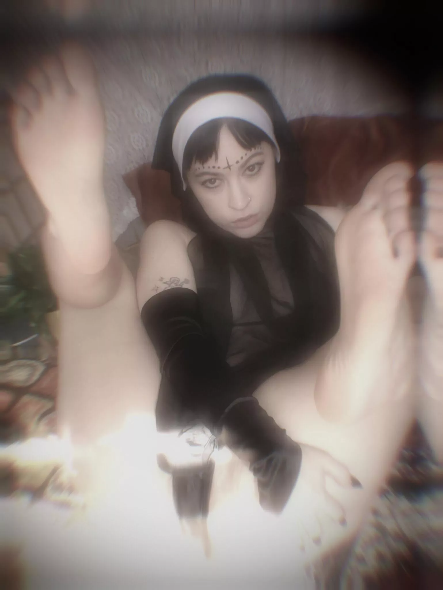 Look how cute tho 🥺🖤 posted by Headlikeah0le_666