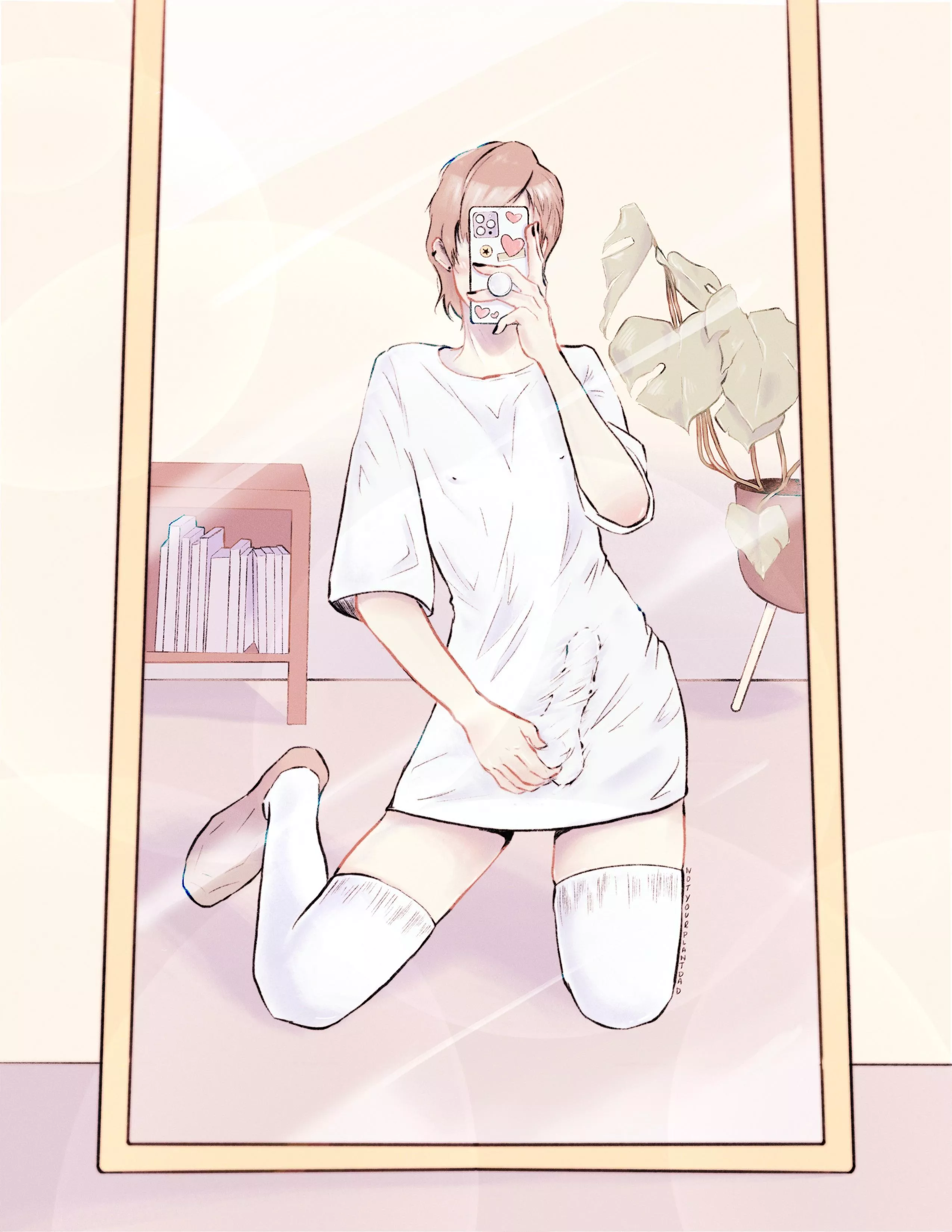 Look how hard you make me~ posted by notyourplantdad