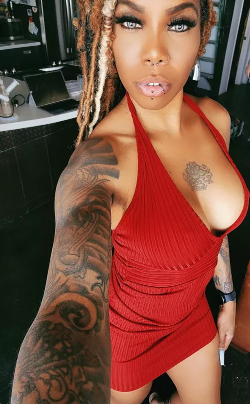 Look me in the eyes and tell me to get on my knees! You're now in control, what do you want me to do next baby? by Ebonyhotwife83