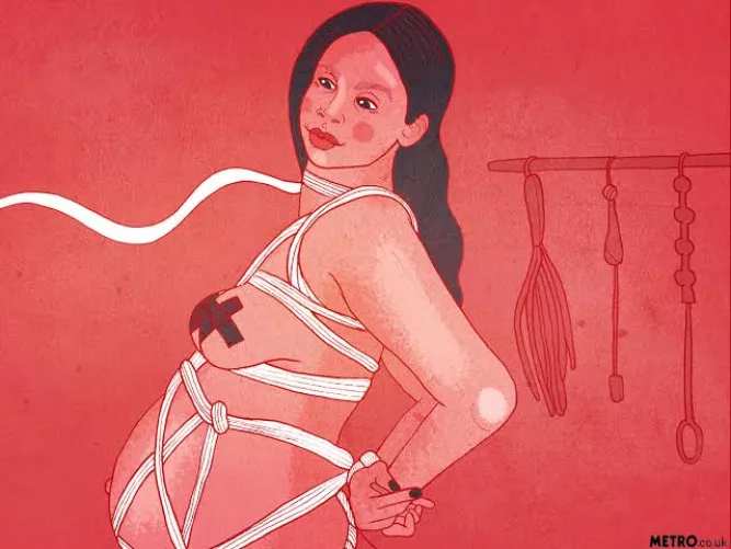 Looking for some BDSM ideas, ps. consider that I am pregnant avoid penetration. I am ok with needle play, incest, wax, tapes, hitting, flashing etc. by naughtygujarati