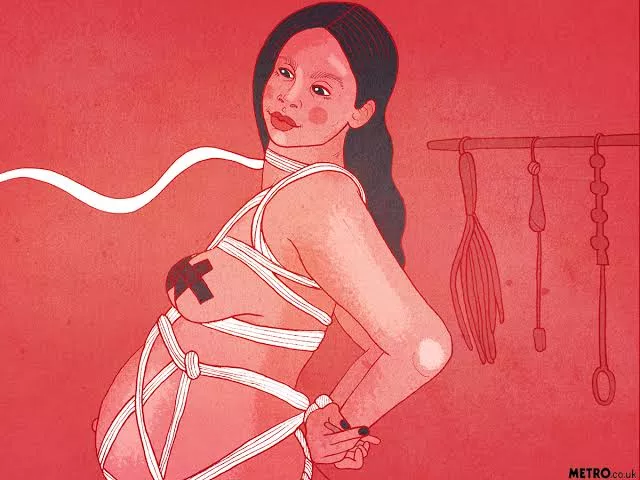 Looking for some BDSM ideas, ps. consider that I am pregnant avoid penetration. I am ok with needle play, incest, wax, tapes, hitting, flashing etc. posted by naughtygujarati