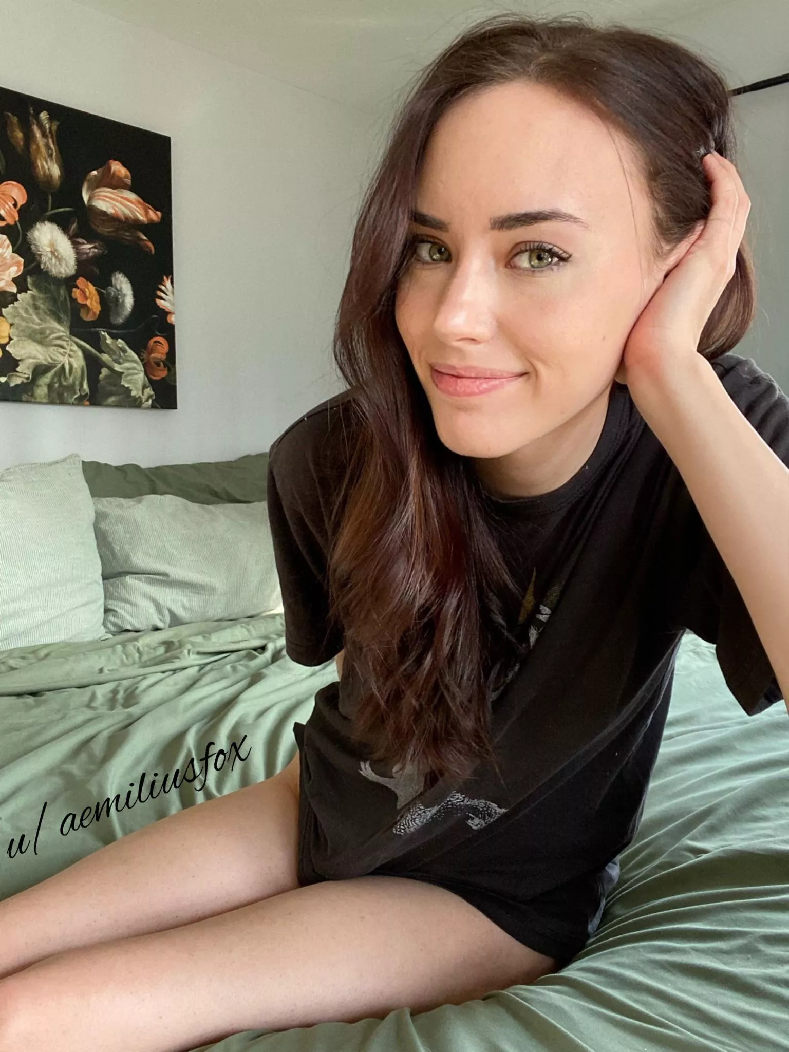 Looking [f]orward to going to sleep in just my baggy tee posted by aemiliusfox