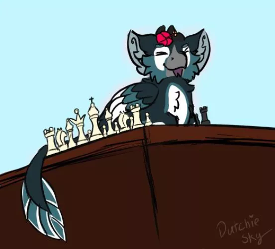 Looks like there will be no chess (art by me! @Dutchie_Sky) by PolandRocks1