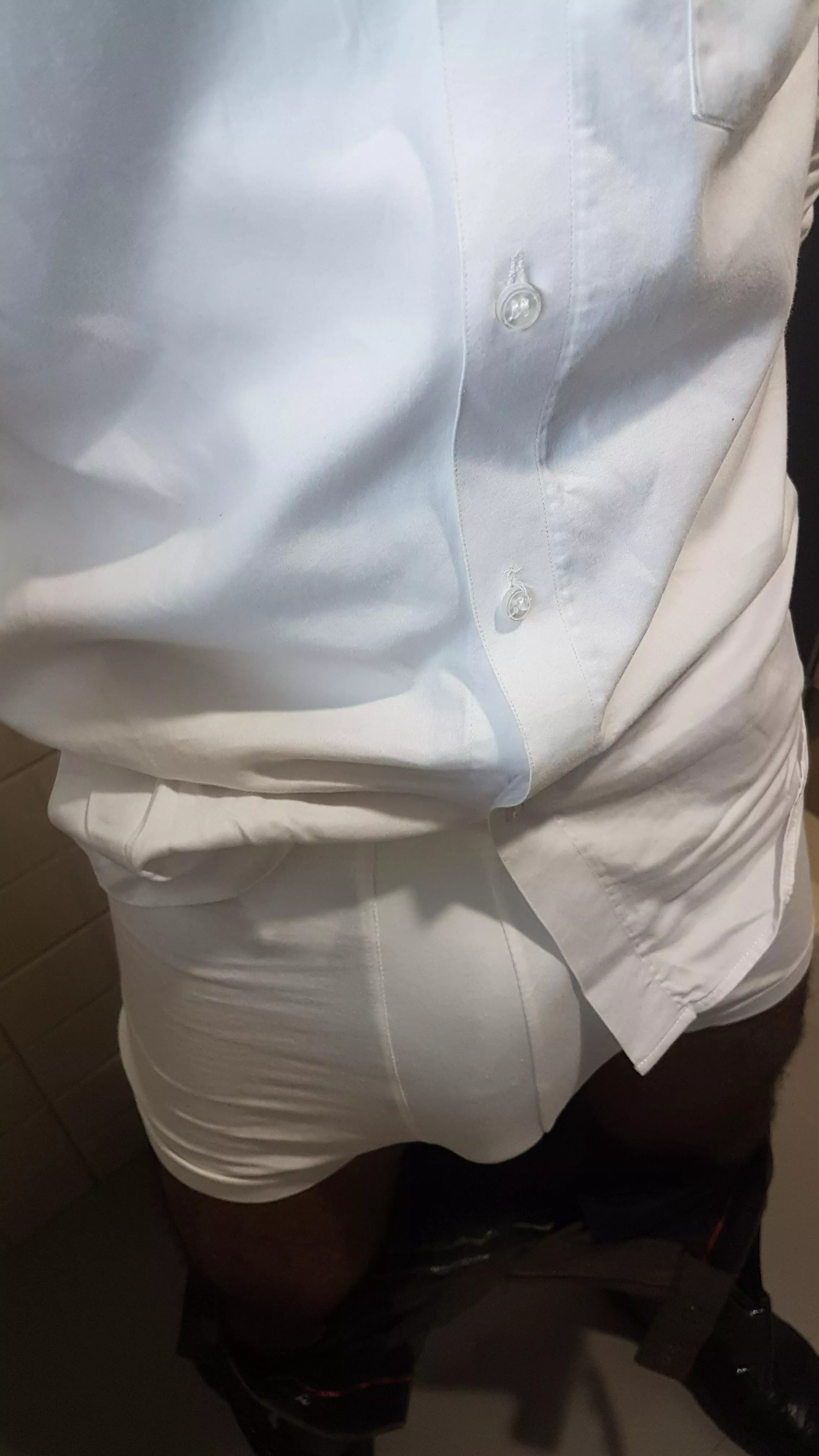 Looks like you forgot lunch at work today, meet me in the men's room. posted by Dickappointment-