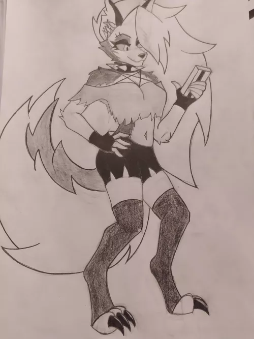 Loona by me. Any opinions? by KingFluffyTheFirst