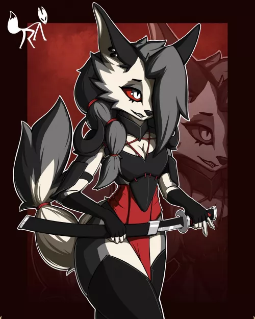 Loona the full moon warrior, Fan art by me [@RondoniteC on Twitter] by Noriux057