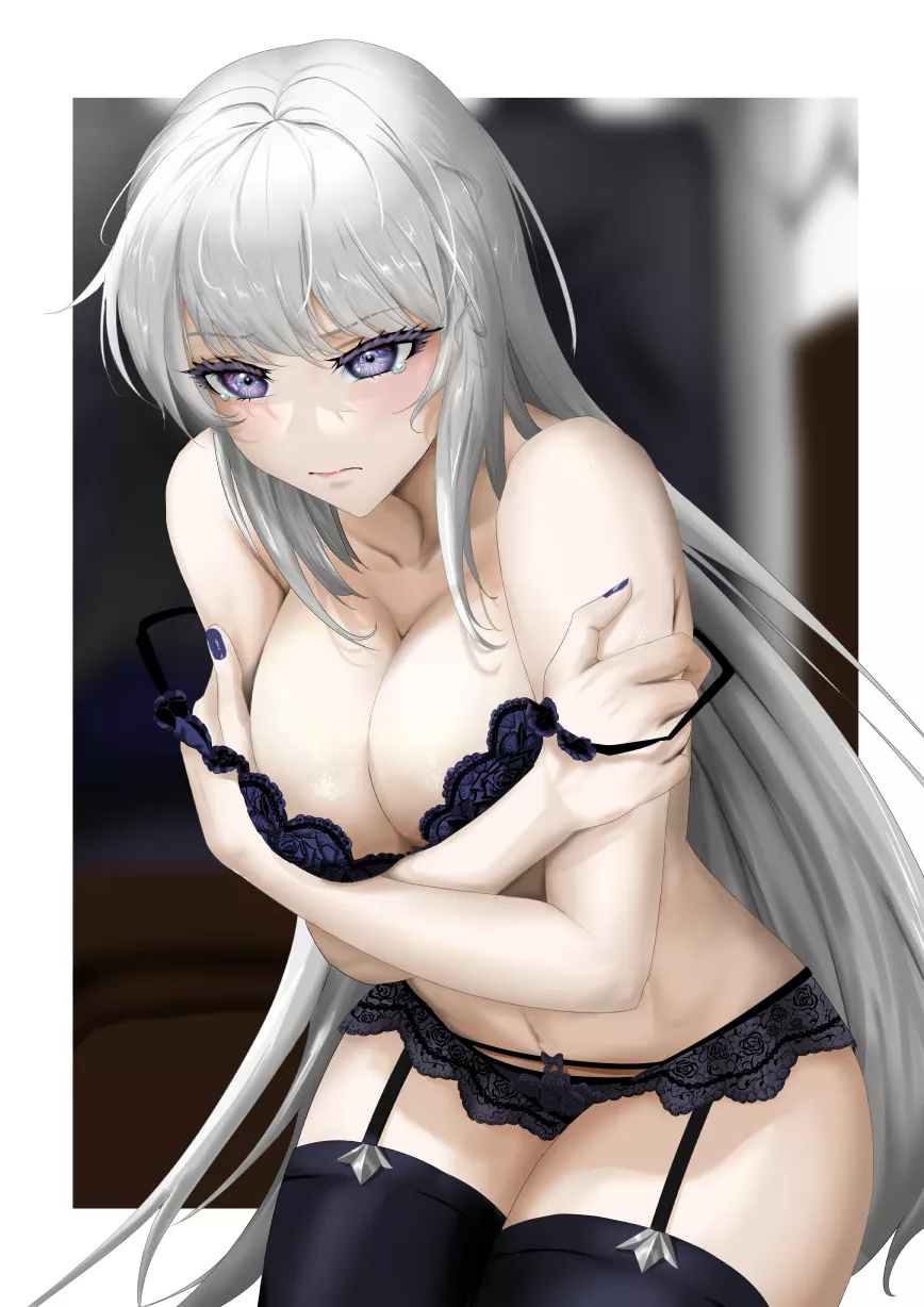 Loose Lace & Thigh-Highs [Artist's Original] posted by CheetahSperm18