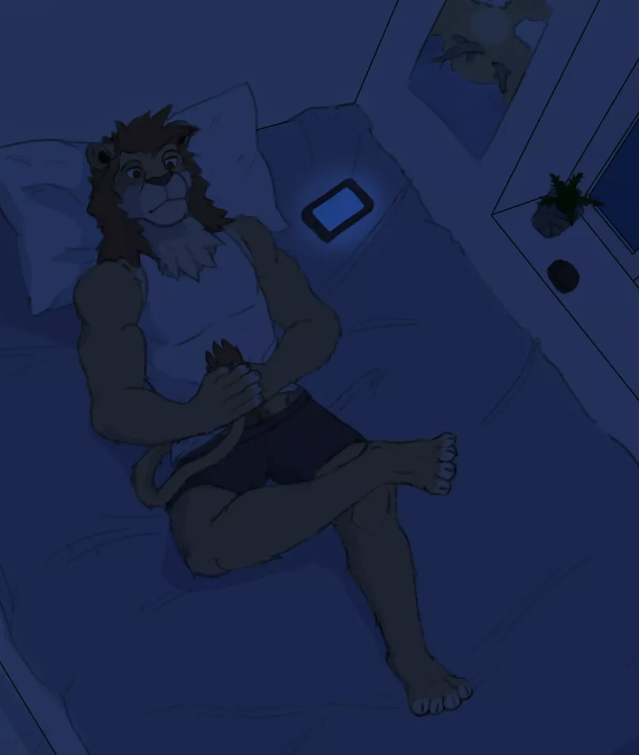 losing sleep, art by me posted by ArtHazey