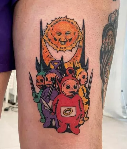 LOTR x ABDL Crossover Tattoo by christianabdl