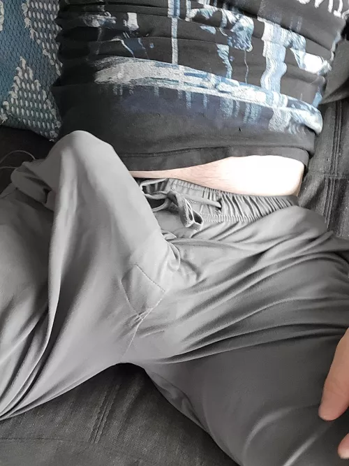 lounging on the couch by TheCanadianThroaway