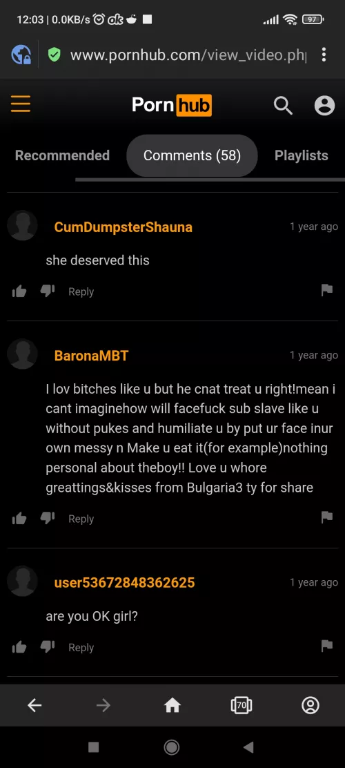 lov u whore greetings&kisses by One_Ad815